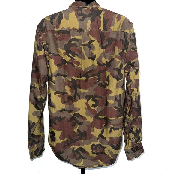 The Modern Oxford Gap Size Small Camouflage Men's Button Down - Picture 2 of 6